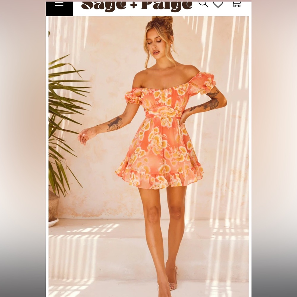 Sage & Paige mini sundress